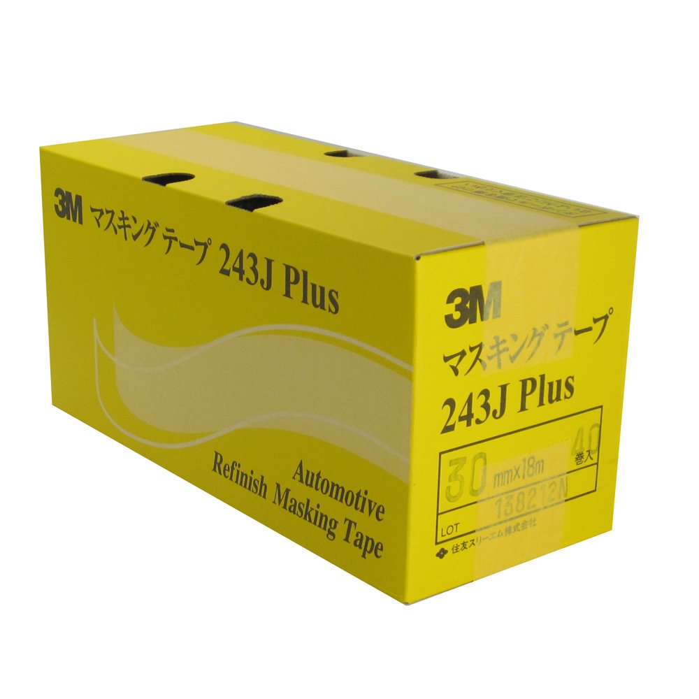 3M マスキングテープ 243J Plus 4箱セット 3M マスキングテープ 243J plus｜看板資材・ディスプレイ用品の専門