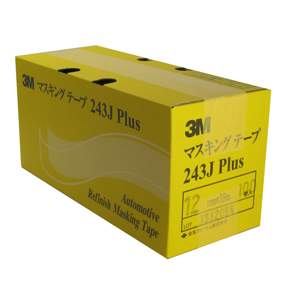 3M マスキングテープ 243J plus｜看板資材・ディスプレイ用品の専門