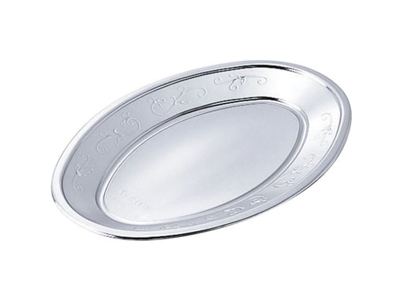 オードブル容器 ＤＸ小判皿 Ｋ－７ ＢＫ <20枚> 小ロット販売