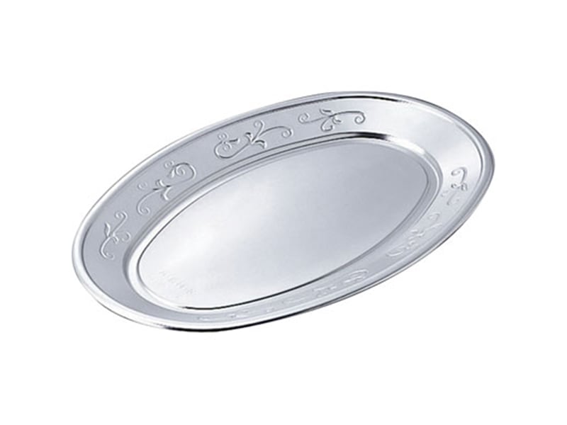 オードブル容器 ＤＸ小判皿 Ｋ－８ ＢＫ <20枚> 小ロット販売