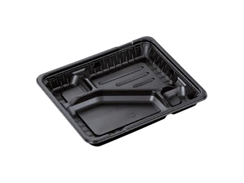 弁当容器 ＣＴガチ弁 ＩＫ２４－２０Ｃ２ ＢＫ身 <50枚> 小ロット販売