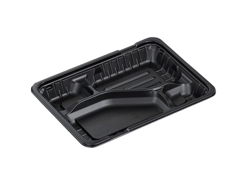 弁当容器 ＣＴガチ弁Ｌ ＩＫ２３－１７Ｃ２ ＢＫ身 <50枚> 小ロット販売