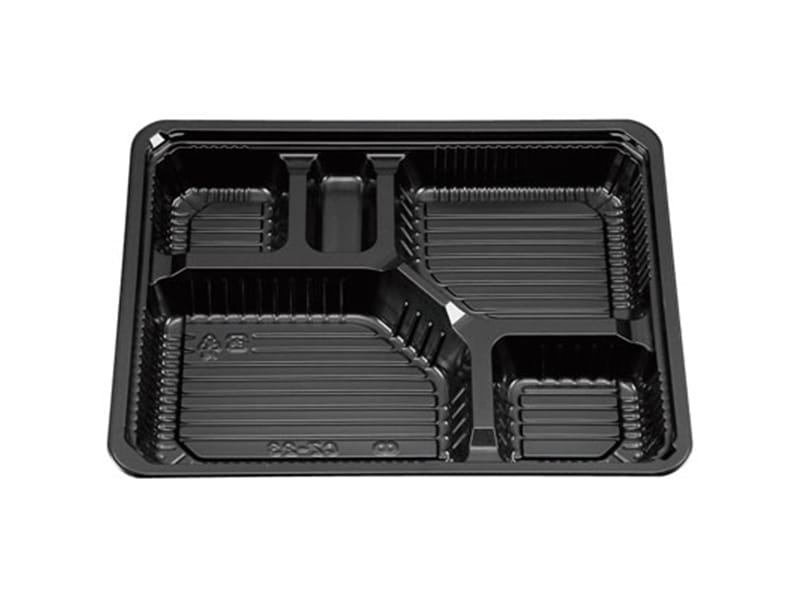 弁当容器 新ＣＺ－２３ ＢＳ黒 本体 <50枚> 小ロット販売