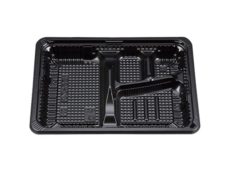 弁当容器 ＣＺ－２２１ ＢＳ黒本体（Ｎ） <50枚> 小ロット販売