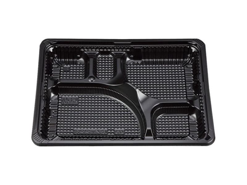 弁当容器 ＣＺ－２２３ ＢＳ黒本体（Ｎ） <50枚> 小ロット販売