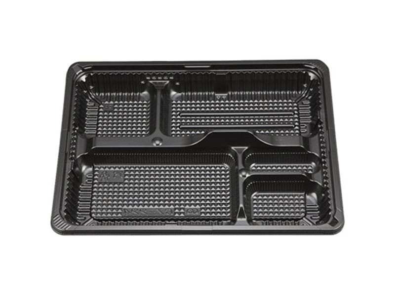 弁当容器 ＣＺ－２２４ ＢＳ黒本体（Ｎ） <50枚> 小ロット販売