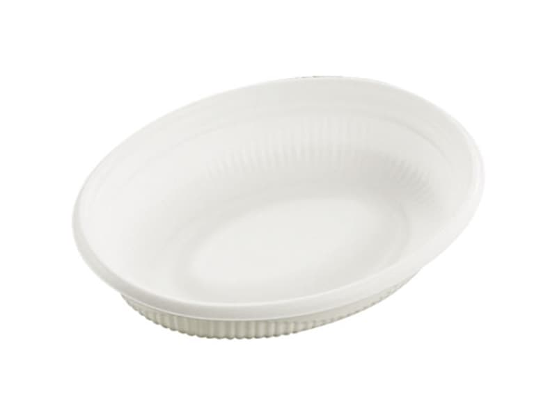 カレー・洋食容器 ＳＤビストロ 本体 Ｍ２０－１６ Ｗ <50枚> 小ロット販売