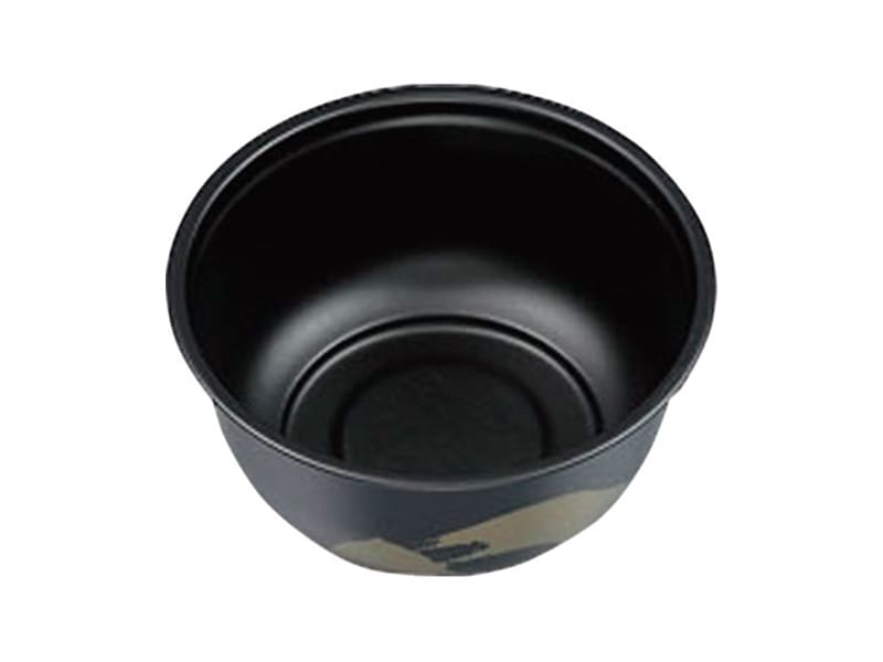 丼ぶり・重箱容器 丼１１５ 黒つづみ本体 <50枚> 小ロット販売