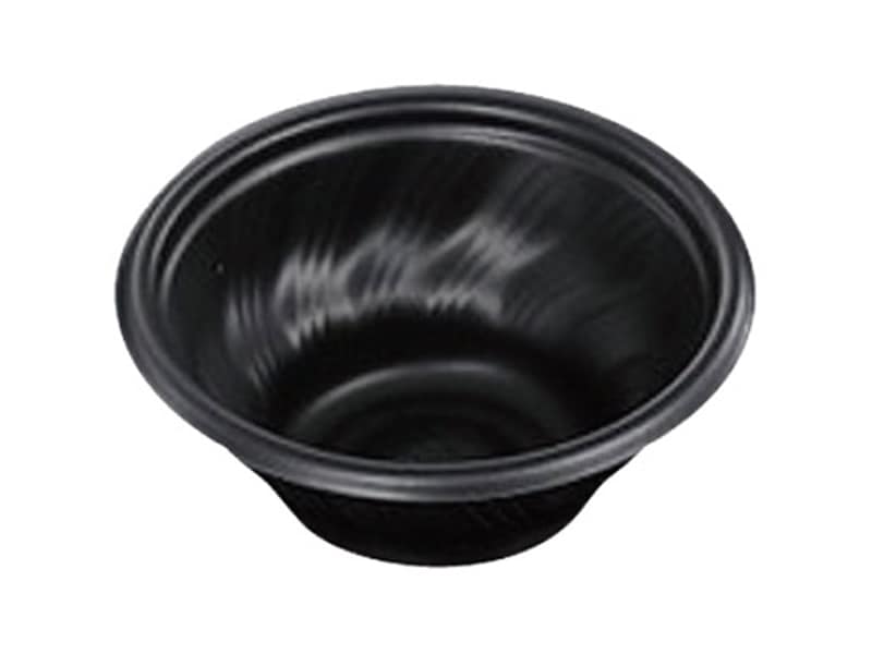 丼ぶり・重箱容器 ＳＤ咲き丼 本体 Ｍ１２ ＢＫ <50枚> 小ロット販売