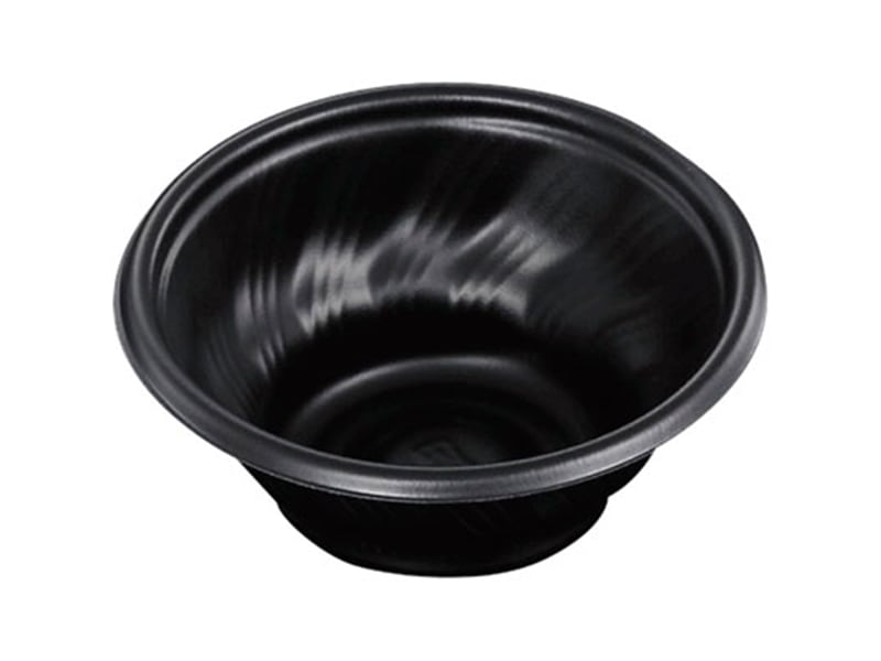 丼ぶり・重箱容器 ＳＤ咲き丼 本体 Ｍ１３ ＢＫ <50枚> 小ロット販売