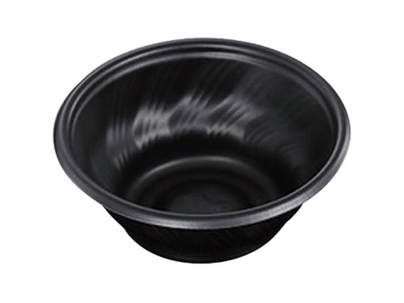 丼ぶり・重箱容器 ＳＤ咲き丼 本体 Ｍ１５ ＢＫ <50枚> 小ロット販売