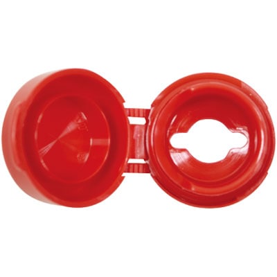 調味料入れ ドレッシング容器 ＲＥ－Ｍヒンジキャップ細型（Ｓ） 赤 <10個> 小ロット販売