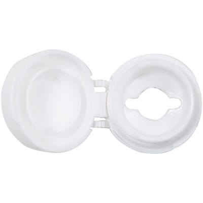 調味料入れ ドレッシング容器 ＲＥ－Ｍヒンジキャップ細型（Ｓ） 白 <10個> 小ロット販売