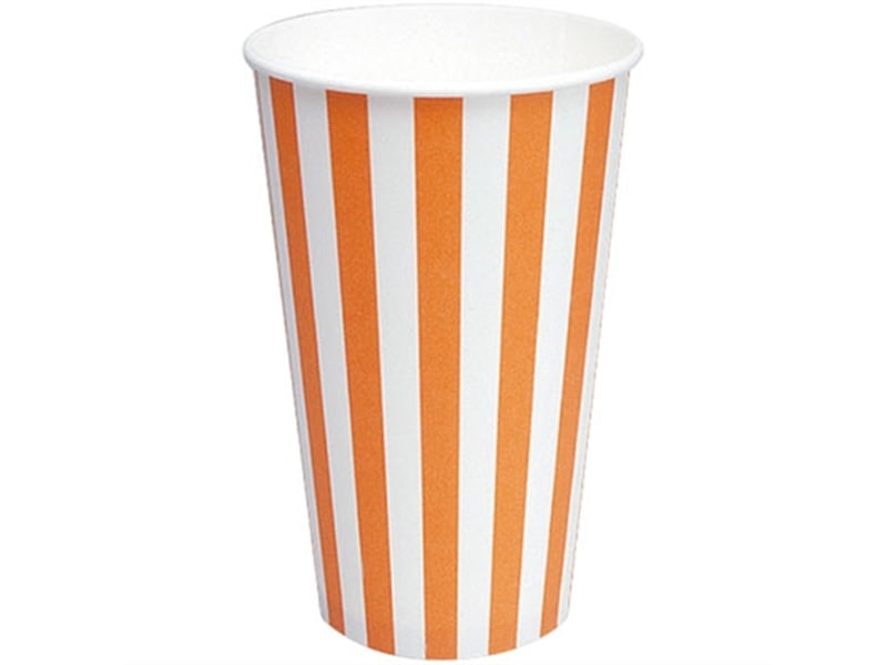 紙コップ ＳＣＭ－５４５ＰＰ ストライプ <25枚> 小ロット販売