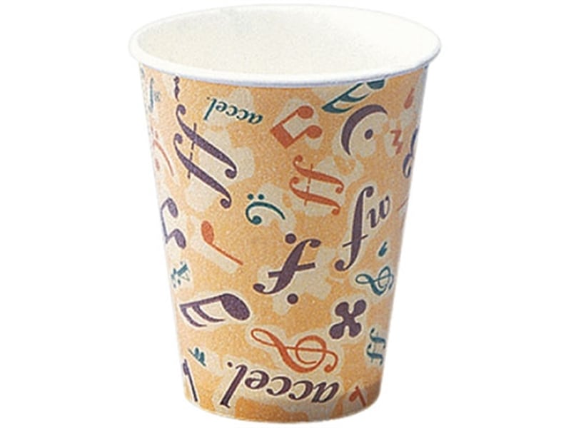 紙コップ ＳＭ－２０５Ｄ カフェメロディー／断熱 <60枚> 小ロット販売