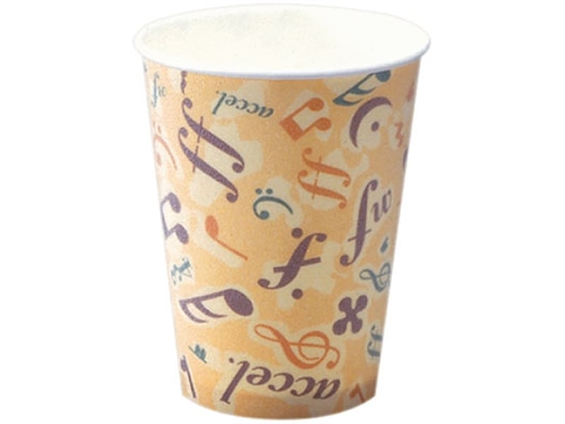 紙コップ ＳＭ－２７５Ｄ カフェメロディー／断熱 <50個> 小ロット販売