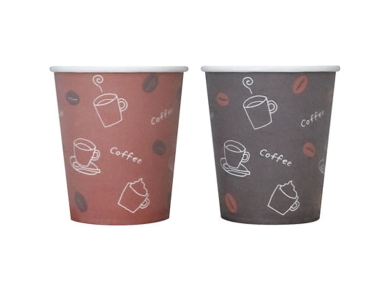 紙コップ 発泡断熱コップ ＡＳ ホット ８オンス Ｓ カフェ 新 <50個> 小ロット販売