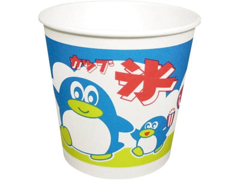 かき氷カップ　かき氷用カップ　ＳＭ－４００ＰＰ　アベペンギン 【50個】 (小ロット対応品)