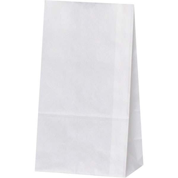 角底袋 ハイバック角底袋 Ｈ４ 晒無地 <100枚> 小ロット販売
