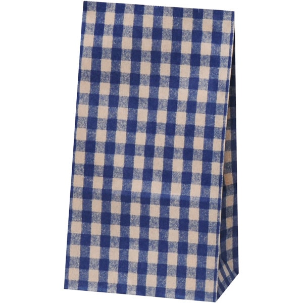 角底袋 ハイバック角底袋 Ｈ４ チェック <100枚> 小ロット販売