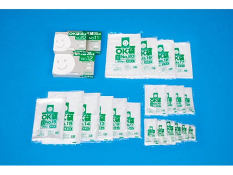 汎用規格袋 ＯＫ袋（０３） ９号紐付 １００枚入 <1袋> 小ロット販売