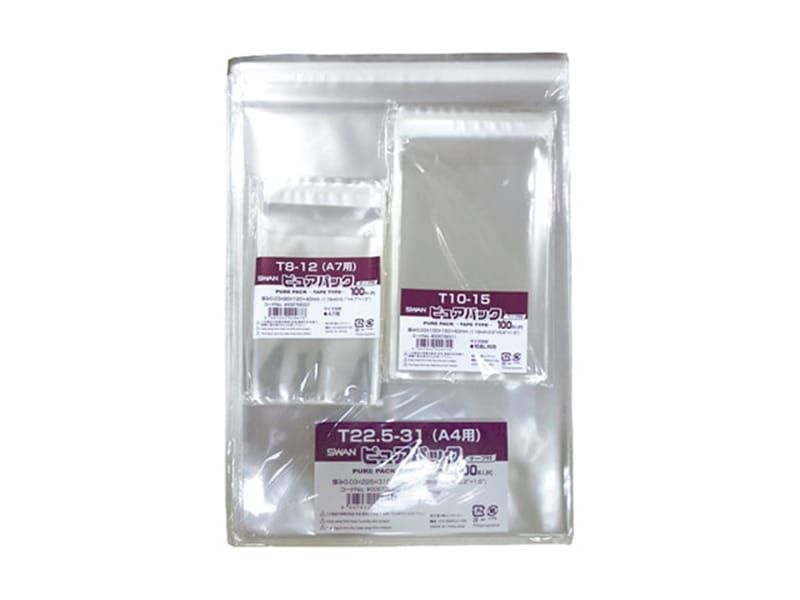 汎用規格袋 ピュアパック Ｔ１９．５－２７（Ｂ５用）（旧Ｔ－Ｂ５） <100枚> 小ロット販売