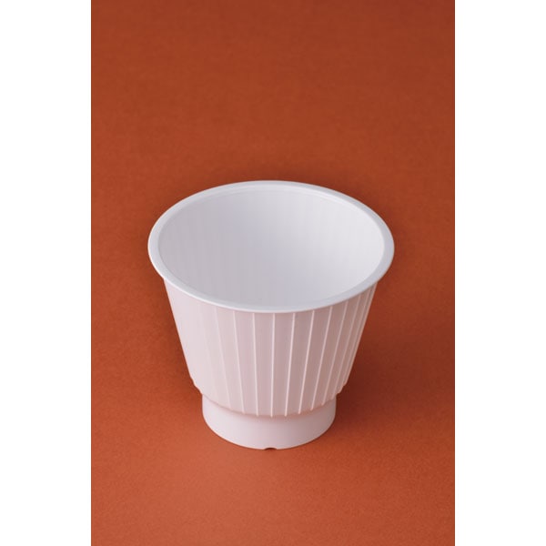 デザートカップ デザートカップ　本体（耐熱）　ＩＫ８０－１５０　ＰＰ　ココット　白▽ <25個> 小ロット販売