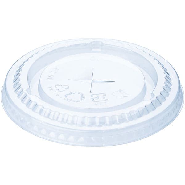 プラコップ バイオペットコップ用　平蓋　穴有　ＦＬ９０（２０Ｆ）　 <50個> 小ロット販売