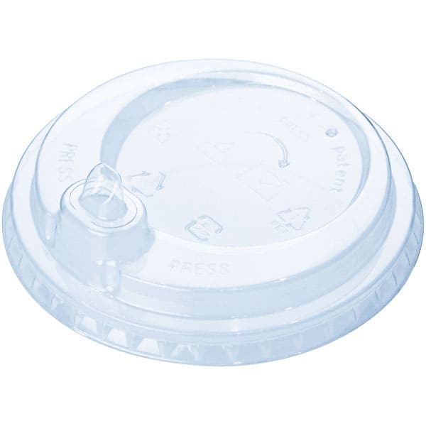 プラコップ バイオペットコップ用　ストローレス蓋　穴有ＳＬ９８（２０Ｆ） <50個> 小ロット販売