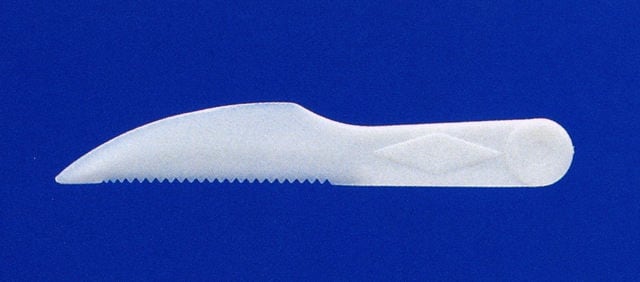 使い捨て プラスチック製 ナイフ #60 バラ ケース販売 20000本