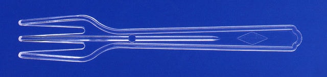 使い捨て プラスチック製 フォーク #110 バラ ケース販売 10000本