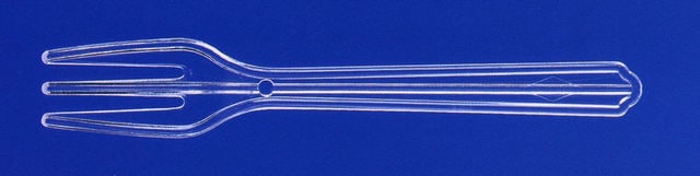 使い捨て プラスチック製 フォーク #100 バラ ケース販売 10000本