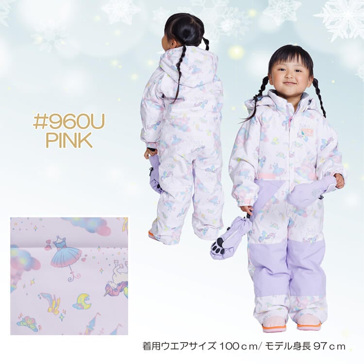 レセーダー RESEEDA TODDLER ONEPIECE キッズ スキーウェア ワンピース REO56006 23-24FW[旧モデルスキーウェア] [40％off]
