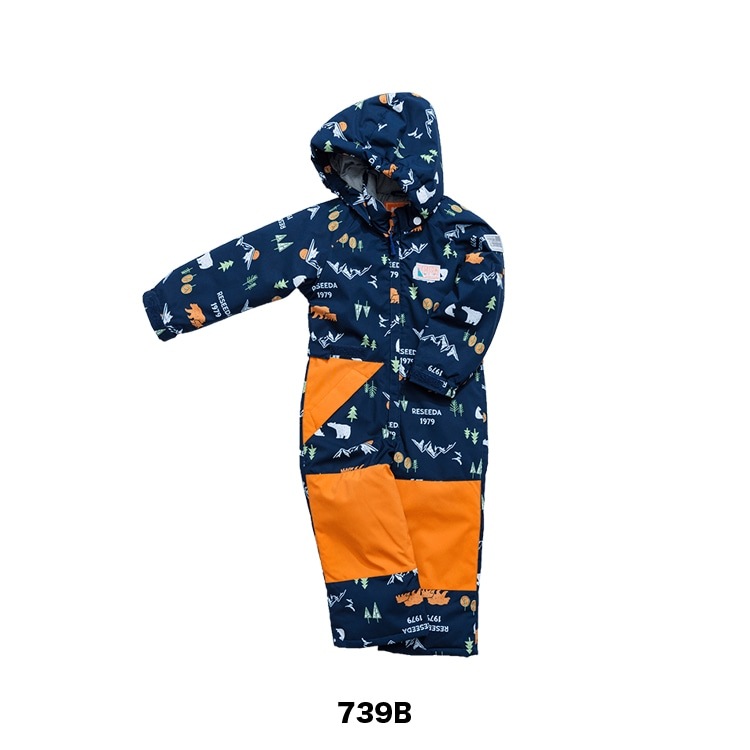 レセーダー RESEEDA TODDLER ONEPIECE キッズ スキーウェア ワンピース REO56006 23-24FW[旧モデルスキーウェア] [40％off]