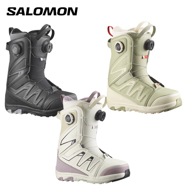 サロモン スノーボードブーツ SALOMONアイビー ボア IVY BOA SJ BOA レディース L47828100 [25-26モデル]