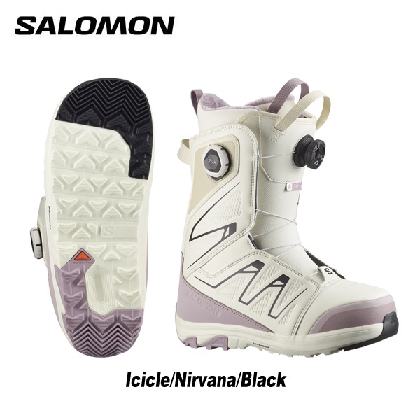 サロモン スノーボードブーツ SALOMONアイビー ボア IVY BOA SJ BOA レディース L47828100 [25-26モデル]