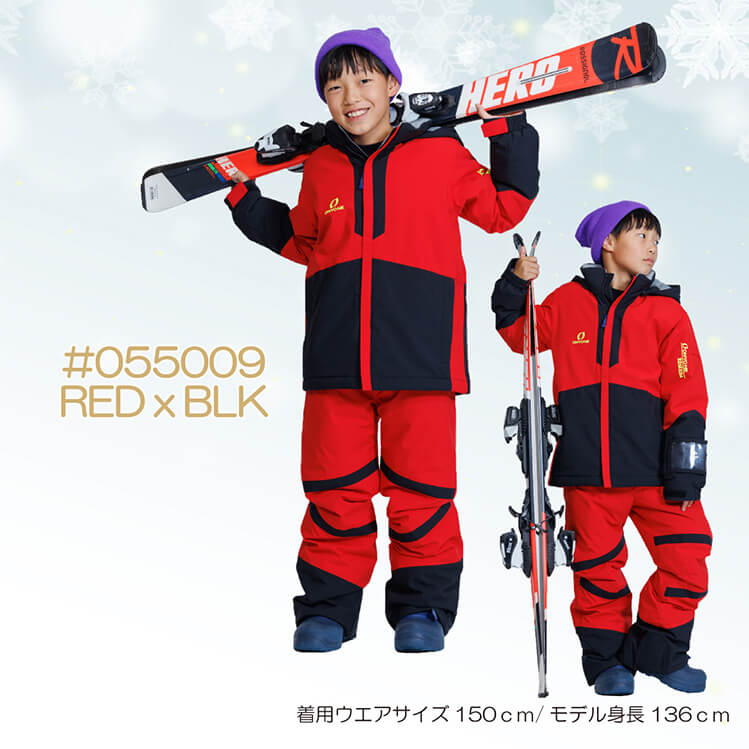 レセーダー RESEEDA JUNIOR SKI SUIT キッズ スキーウェア 上下セット RES76400 23-24FW[旧モデルスキーウェア] [40％off]