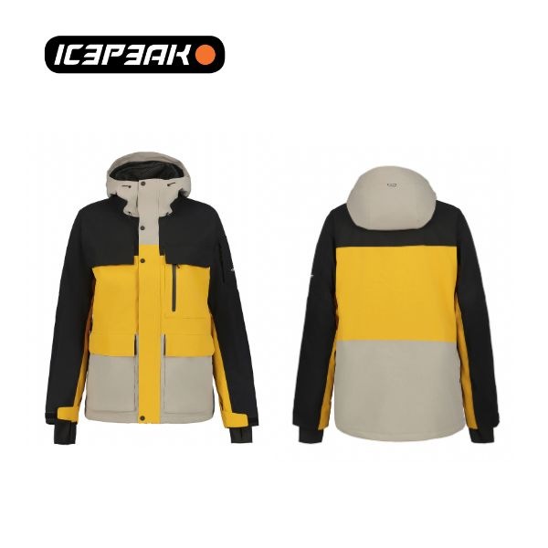 ICEPEAK アイスピーク メンズ スキーウェア 上下セット CALE CAMBO ジャケット パンツ 防水 保温 スキー スノーボード 25-26FW 56221/57131