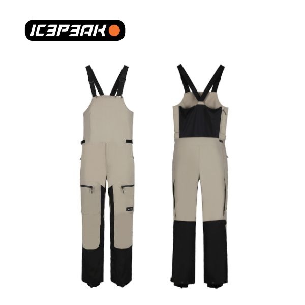 ICEPEAK アイスピーク メンズ スキーウェア 上下セット CALE CAMBO ジャケット パンツ 防水 保温 スキー スノーボード 25-26FW 56221/57131