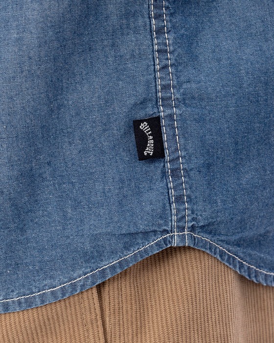 ビラボン 25SS BILLABONG DUNGAREE SHIRTS ダンガリーシャツ BF011121 [30%オフ]