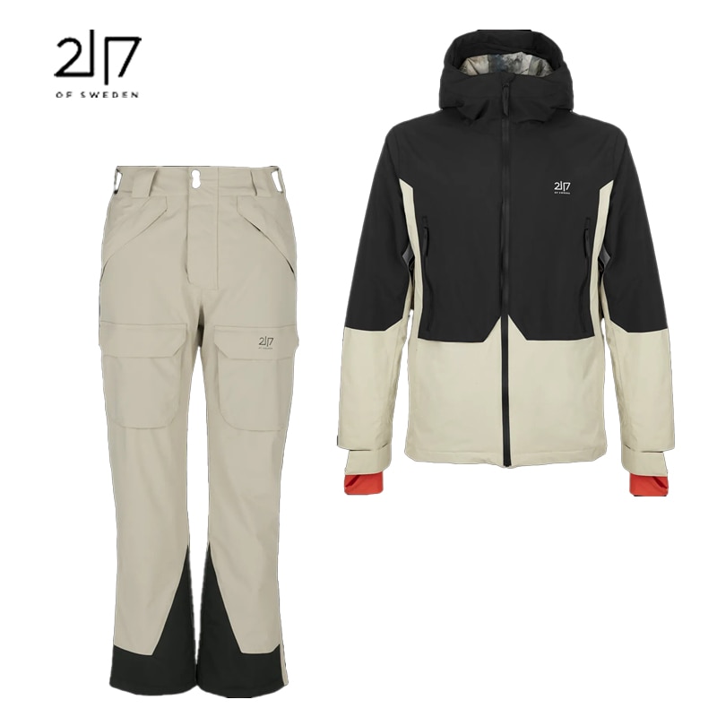 【大特価！40％OFF！】スキーウエア 上下セット 2117 of sweden Soppero light padded ski jacket MEN'S/Nelkerim light padded ski pant MEN'S メンズ2024-25 ジャケット 中綿