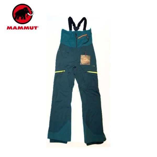 【決算大特価！1点限り】スキーウエア マムート MAMMUT メンズ ストニービブ stoney HS Bib メンズ 1020-12320