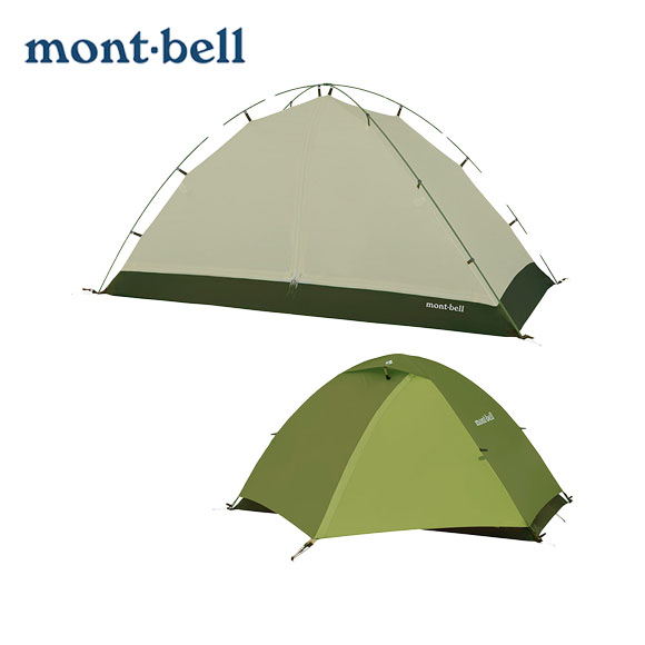 モンベル mont-bell クロノスドーム1 #1122717 1人用テント 3シーズン 通気性 設営簡単 登山 キャンプ アウトドア