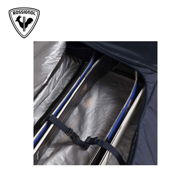 ロシニョール ROSSIGNOL ストラト パデッド ウィール STRATO EXT 2P PAD WHEELED 170-220cm スキーケース RKMBI01 25-26【お取り寄せ商品】