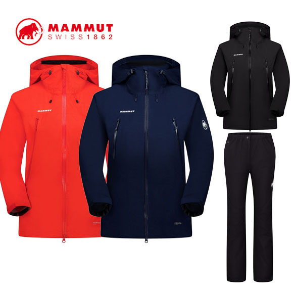 マムート MAMMUT Masao Light Rain-Suit AF Women マサオ ライト レイン スーツ[1010-31360] [2025SS] [レディース] [ハードシェル] [雨具] [レインウエア] [30%OFF]