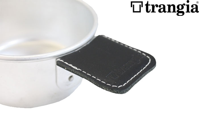 TRANGIA トランギア ハーフパイントマグ用レザーハンドルカバー 20SS クッカー マグカップ 登山 キャンプ ツーリング :TR-621252