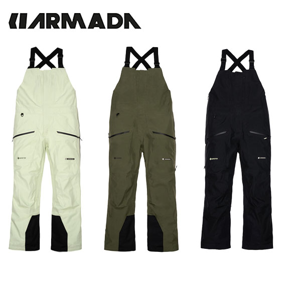 アルマダ ARMADA カビティド ビブパンツ Coveted 3L Gore-Tex Bib R005970302024-25FW スキーウェア ゴアテックス メンズ シェル
