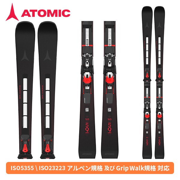 [ポイント10倍] アトミック ATOMIC レッドスターS9i REDSTER S9i REVOSHOCK S+I 12 GW(金具付き) AASS03672 [スキー板] [25-26] [2026] [旧モデルスキー]