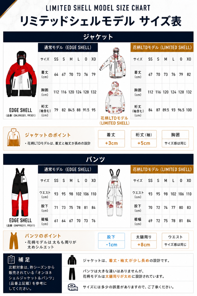 オンヨネ ONYONE スキーウェア リミテッドシェルジャケット＆パンツ パドルクラブ限定モデル 26/27 [ONJ 99LTD+ONP 99LTD] [上下セット販売] [早期予約販売] [納期11月末予定]