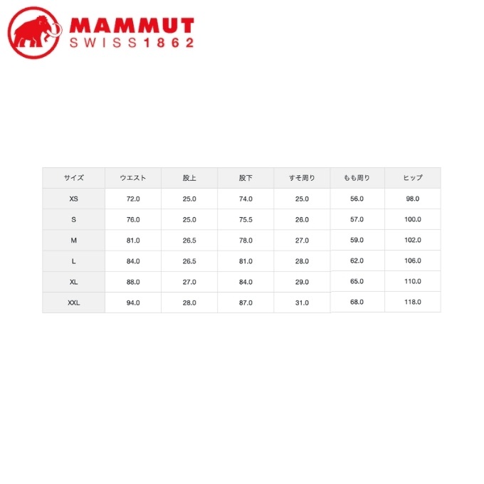 【ポイント10倍】マムート MAMMUT ダイノ 2.0 パンツ アジアンフィット Dyno 2.0 Pants AF 1022-01950 [26FW]